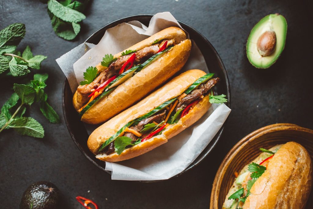 Belegde broodjes in IJmuiden