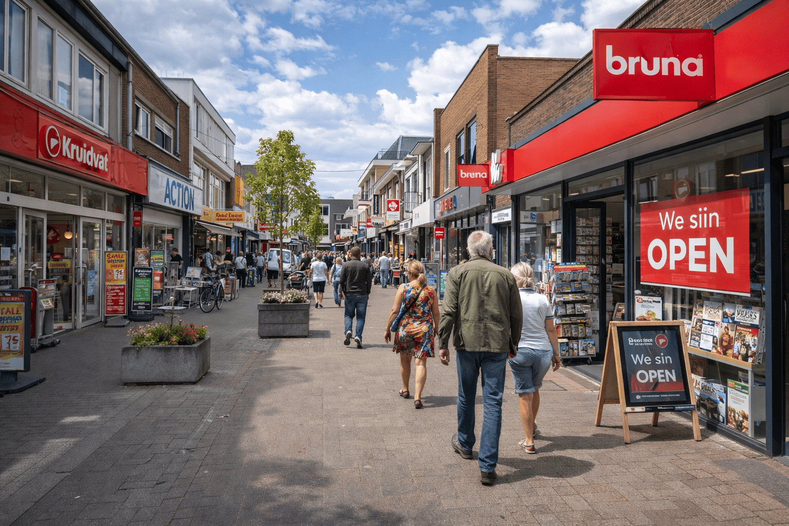 Welke winkels zijn nu open in IJmuiden